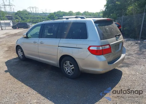 2007 Honda Odyssey Ex из США, поврежденный, VIN 5FNRL38487B455584